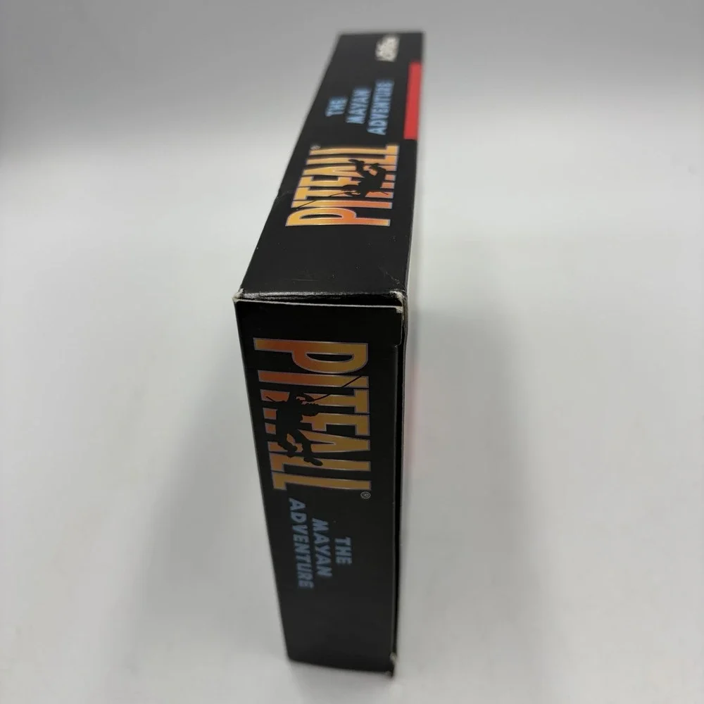 Pitfall: The Mayan Adventure Box and Manual Poster & Inserts Super Nintendo SNES